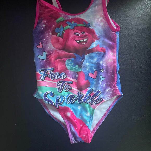 Trolls bathing suit. Excellent condition. - Picture 4 of 5